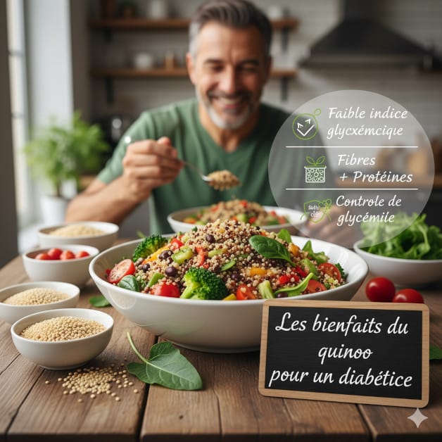 Les bienfaits du quinoa pour un diabétique