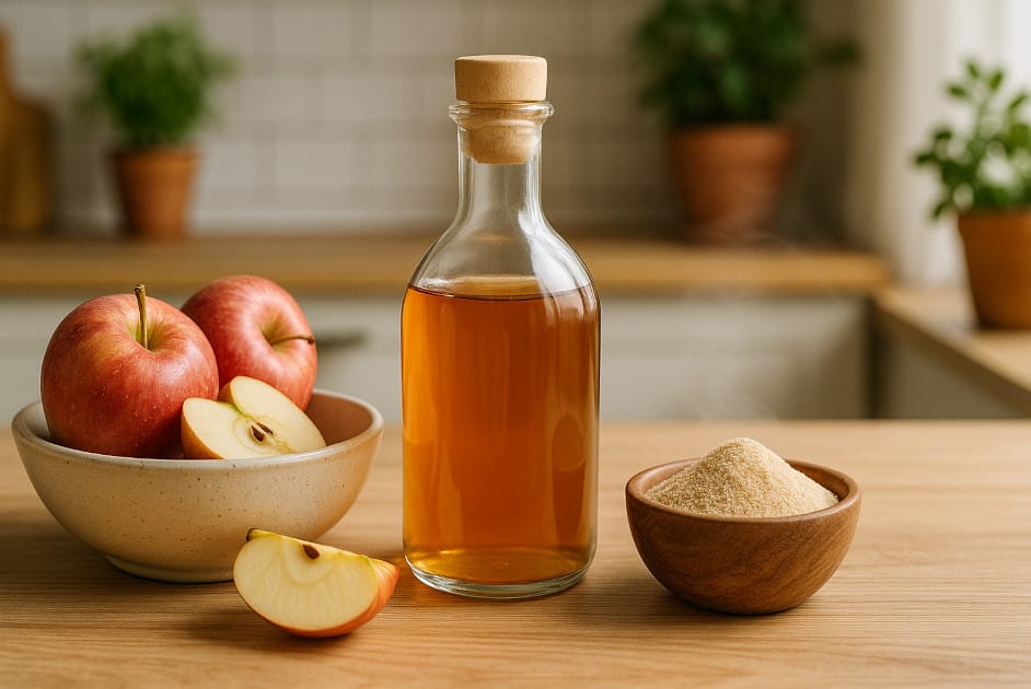 Le vinaigre de cidre de pomme