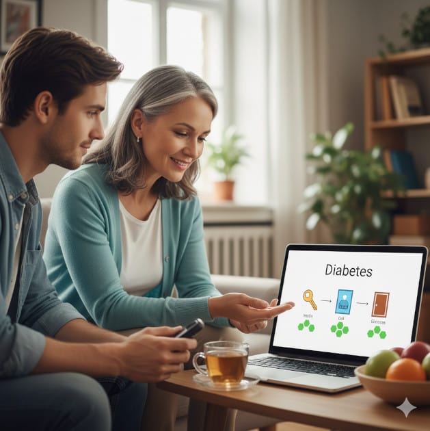 Le diabète expliqué tout simplement.